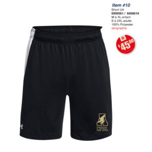 Item 10 Collège François-de-Laval Camisole Short UA 6000561 6000619 2026