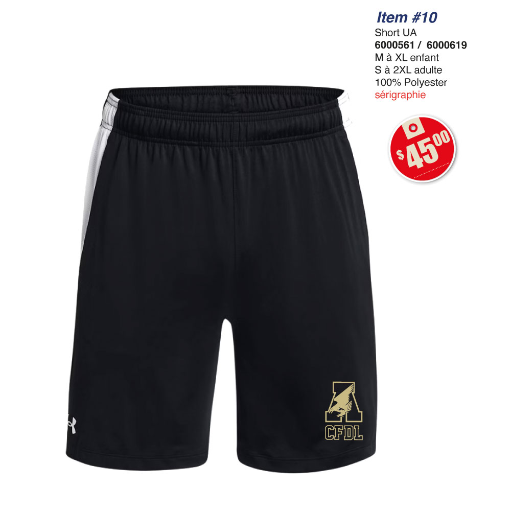 Item 10 Collège François-de-Laval Camisole Short UA 6000561 6000619 2026