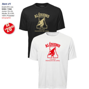 Item 01 Collège François-de-Laval Dryfit ATC S350 Y350 2026